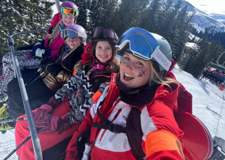 Groepsles teens (10 - 14 jaar) Skiles Kinderen Skischool Westendorf
